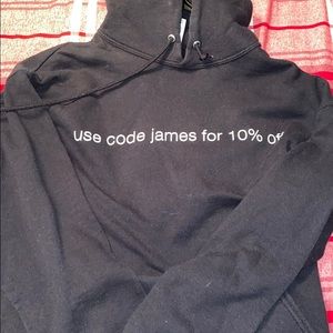 Authentic James Charles use code James hoodie